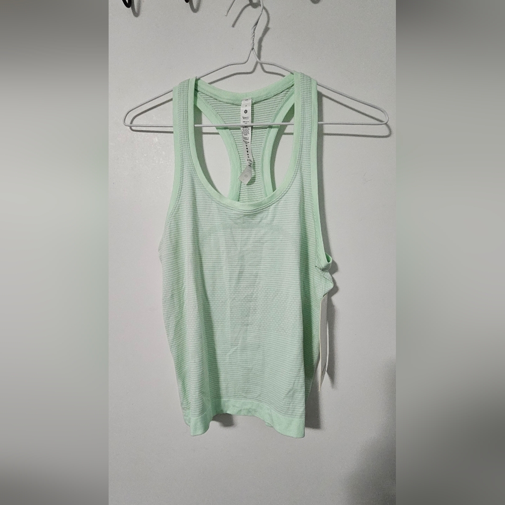 Lululemon Swifty Racerback Tank Mint Green Women's Tank Top